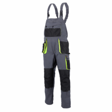 Procera Proman stretch 250 BIB nadrág szürke sárga - méret 60