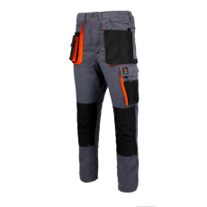 Procera Proman stretch 250-es nadrág, szürke, narancs, méret 54