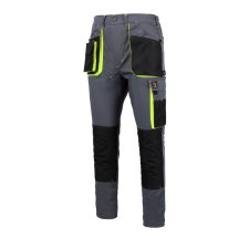 Procera Proman stretch 250 nadrág szürke sárga - méret 56 munkaruha