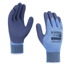 Procera X-hydros dupla latex bevonatos védőkesztyű kék 10