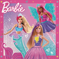 Procos Barbie papírszalvéta szett – 2 rétegű, 33x33 cm, 20db kreatív és készségfejlesztő