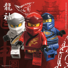 Procos Ninjago szalvéta 20 db-os party kellék