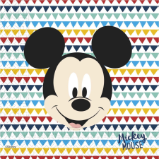 Procos Szalvéta Mickey 33x33cm 20db party kellék