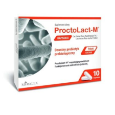 ProctoLact-M, 10 kapszula gyógyhatású készítmény