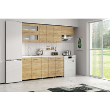 PRODA Anton Konyha 240cm, artisan-natúr bútor