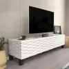 PRODA Lerze Tv-állvány fehér