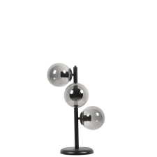 PRODA Simay 8730-3 Asztali lámpa Fekete világítás