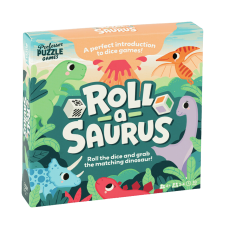 Professor Puzzle Rollasaurus társasjáték, angol nyelvű társasjáték
