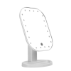  Professzionális LED-es Kozmetikai Tükör, sminkhez, érintő szenzoros, 20 LED izzóval, fehér keret