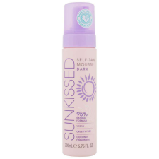 Professzionális önbarnító hab SUNKISSED Önbarnító, SÖTÉT, 95% Természetes összetevők, 200 ml önbarnító