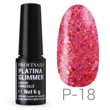 Profinails Platina Glimmer LED/UV lakkzselé 6g P-18 lakk zselé