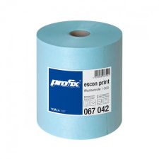PROFIX Escon print türkíz ipari törlőkendő 500 lap/tekercs, 1 tekercs/zsugor papírárú, csomagoló és tárolóeszköz