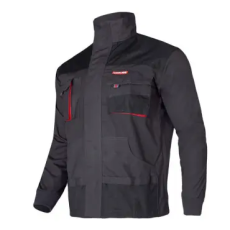Profix Hungary Munkavédelmi Kabát Grafit/Piros L/52
