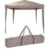 Progarden Easy-Up 3 x 3 m-es stabil acélvázas pavilon, hordtáskával, UPF30+, Beige