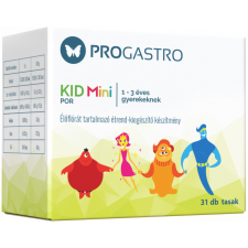  Progastro kid mini por 1-3 éves gyerekeknek élőflórát tartalmazó étrend-kiegészítő készítmény 31 db tasak gyógyhatású készítmény
