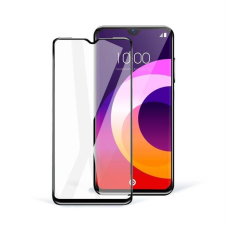 PROGLL 5D teljes felületen ragasztós üvegkerámia - Samsung Galaxy A12 fekete üvegfólia mobiltelefon kellék