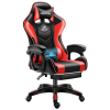 ProLight Likeregal 920 masszázs gamer szék lábtartóval piros