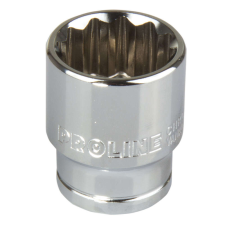 Proline 18560 1/2&quot; 12pt dugókulcs, CrV, 9mm, L: 38mm dugókulcs