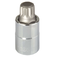 Proline 1/2&quot; bitsapka, m6 spline, 100 mm-es prolin bitfej készlet