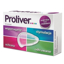 Proliver Májvédő Tabletták, 30 db vitamin és táplálékkiegészítő