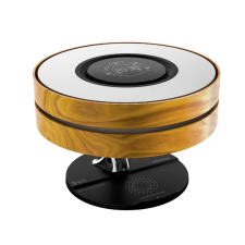 Promate Promate Asztali lámpa, hangszóró - MIRTH (3in1, BT v5.0, 10W, LED lámpa, wireless töltő, digitális óra) világítás