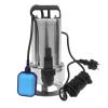 ProPumps Ipari inox szennyvízszivattyú rozsdamentes búvárszivattyú 550 W 9900 l/h 7 m emelésű zagyszivattyú