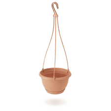 PROSPERPLAST Agro Függő Virágcserép Terrakotta 16 cm, 10db-os csomag kerti tárolás
