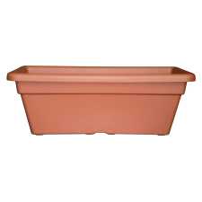 PROSPERPLAST Balkonláda muskátliknak önöntözős 40 cm terrakotta kerti dekoráció