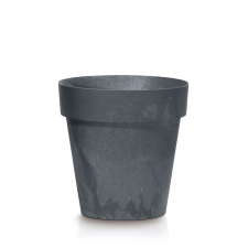PROSPERPLAST Cube Beton Effect Antracit Kocka Virágtartó 30 cm, 5db-os csomag kerti tárolás
