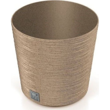 PROSPERPLAST FURU ROUND LOW ECO WOOD kaspó 30 cm naturo (PPL457376/ALL) kerti tárolás