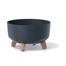 Prosperplast GRACIA LOW 28,5 cm kaspó antracit kerti tárolás