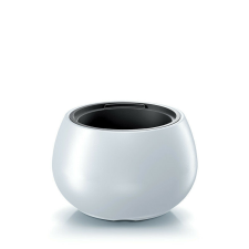 PROSPERPLAST Heos Modern Műanyag Virágtartó Fehér 37 cm, 4db-os csomag kerti tárolás