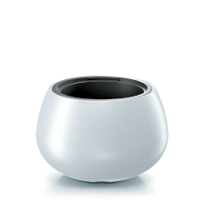 PROSPERPLAST Heos Modern Műanyag Virágtartó Fehér 43,6 cm, 3db-os csomag kerti tárolás