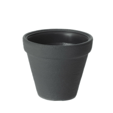 PROSPERPLAST Massive Classic Kőhatású Virágcserép Antracit 40 cm, 5db-os csomag kerti tárolás