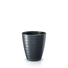 PROSPERPLAST Maze Antracit Kültéri Virágtartó 37,5 cm, 3db-os csomag kerti tárolás