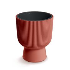 PROSPERPLAST Milly Design Virágcserép Réz 24 cm Bordázott, 3db-os csomag kerti tárolás