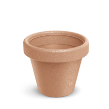PROSPERPLAST Origina Klasszikus Kültéri Virágcserép Téglavörös 30 cm, 5db-os csomag kerti tárolás