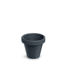 PROSPERPLAST Origina Klasszikus Kültéri Virágtartó Antracit 24 cm, 5db-os csomag kerti tárolás