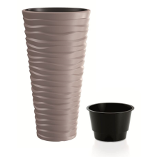 Prosperplast SAND SLIM virágcserép mokka 34,9 cm kerti tárolás