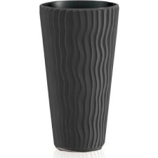 PROSPERPLAST SANDY SLIM virágcserép antracit 39 cm (CEN-66558) kerti tárolás