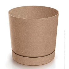 PROSPERPLAST Tubo Eco Wood cserép 13 cm bézs kerti tárolás