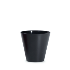 PROSPERPLAST Tubus Antracit Kúpos Virágcserép 25 cm, 10db-os csomag kerti tárolás