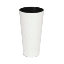 PROSPERPLAST Tubus Slim ECO Magas Kaspó Fehér 20 cm, 5db-os csomag kerti tárolás