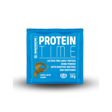  Protein Time Laktázenzimmel Dúsított fehérje Caffé Latte íz 30 g - Marathontime vitamin és táplálékkiegészítő