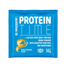  Protein Time Laktázenzimmel Dúsított fehérje mangó íz  30 g - Marathontime vitamin és táplálékkiegészítő