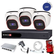 ProVision FullHD dome IP 3 kamerás rendszer megfigyelő kamera