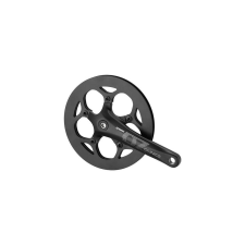 Prowheel Ounce 248-AAC négyszögtengelyes hajtómű, 48T, 1s, 175 mm, dupla láncvédő, fekete kerékpár hajtómű