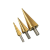 PTC Tools Lemezfúró, lépcsős - készletben 3 db-os HSS TiN 4-32 mm (PT-0322)