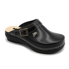  PU101 LEON Comfort női bőr klumpa gyógypapucs