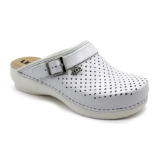  PU101 LEON Comfort női bőr klumpa gyógypapucs